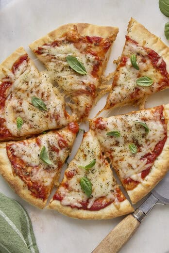 Cottage cheese pizza recipe.