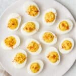 Deviled eggs recipe.