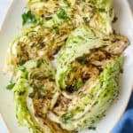 Grilled cabbage recipe.