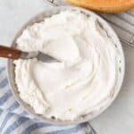 Homemade frosting recipe.