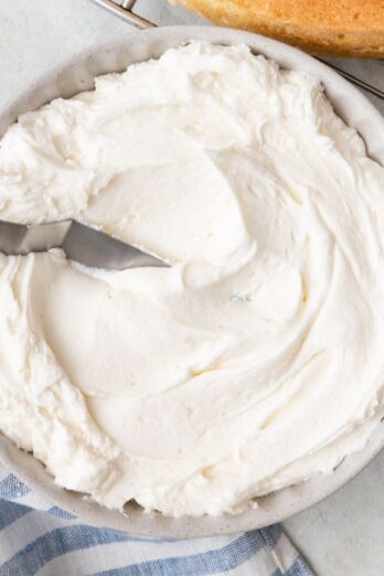 Homemade frosting recipe.