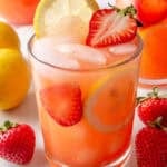 Strawberry lemonade recipe.