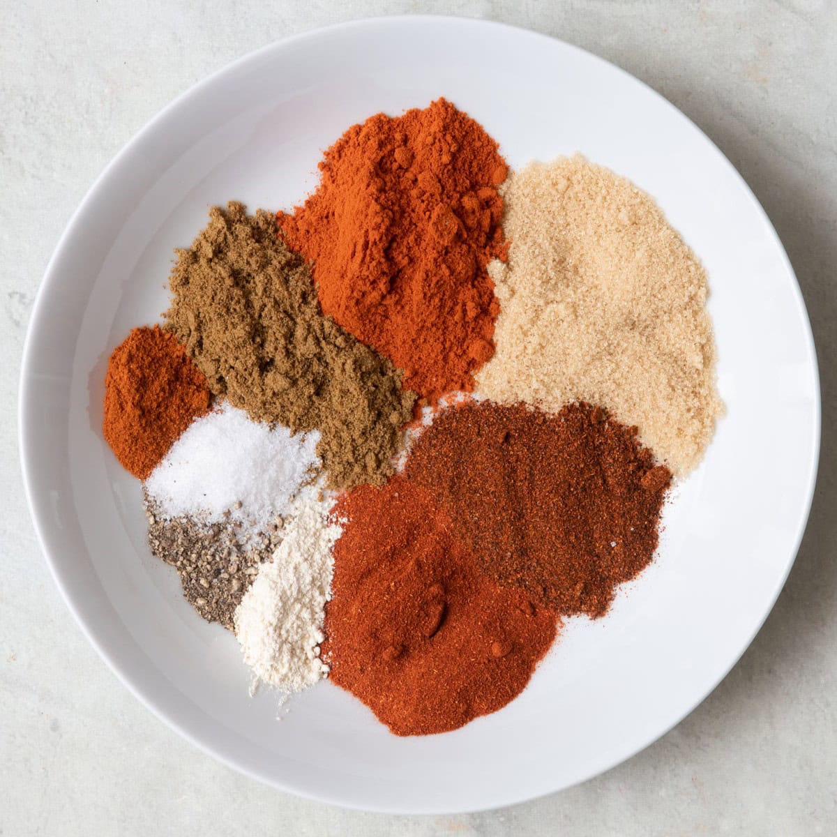 Seasoning blend for recipe in a dish.