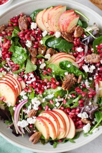 Pomegranate salad recipe.
