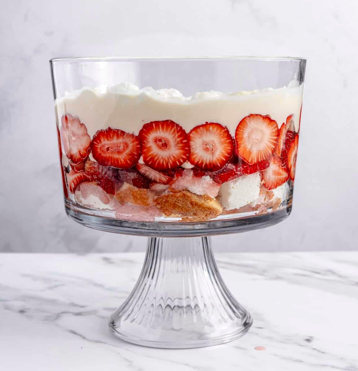 Whipped cream layer added.