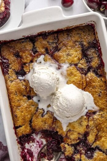 Cherry cobbler recipe.