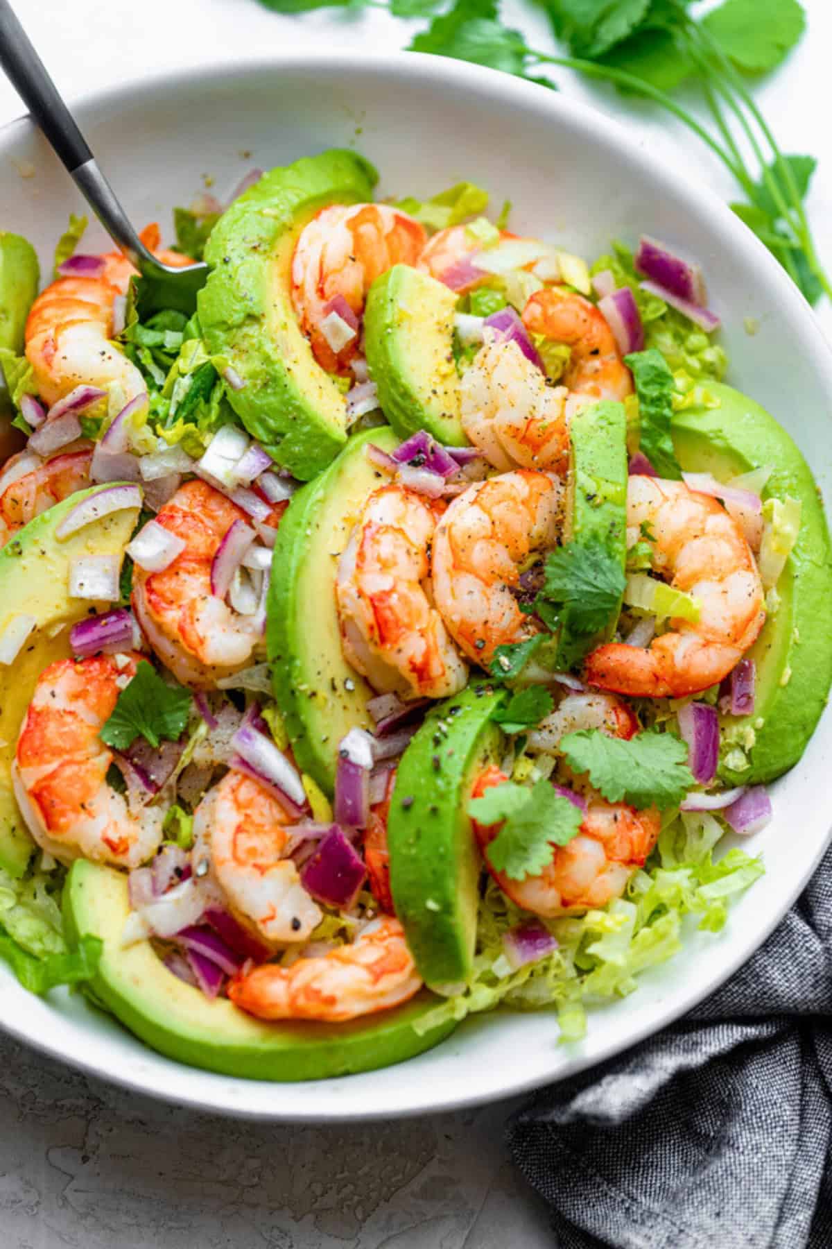 Best shrimp avocado salad recipe.