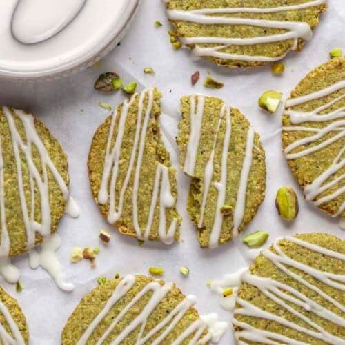 Pistachio cookies recipe.
