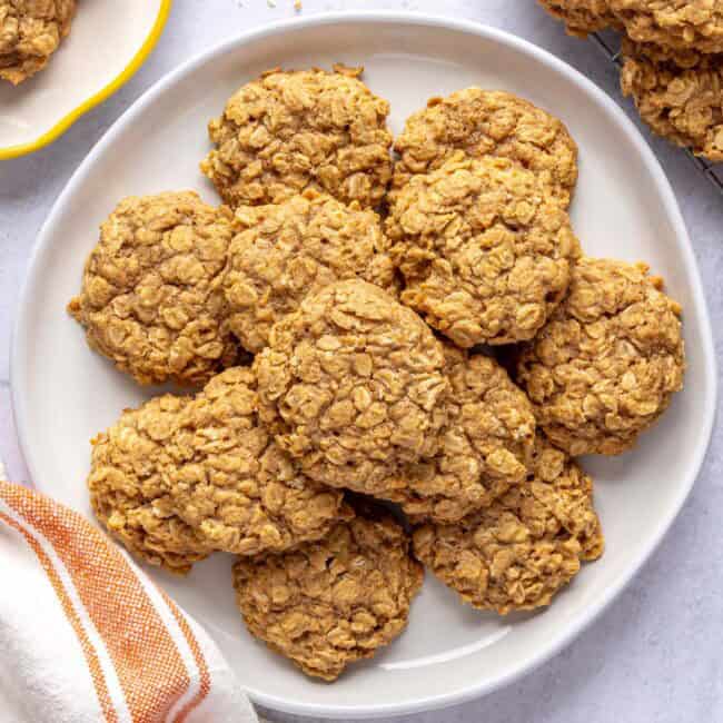Pumpkin oatmeal cookie recipe.