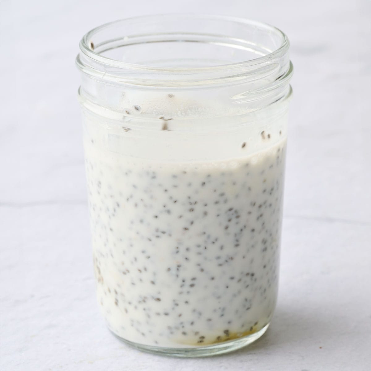 Recipe ingredients after mixing together.