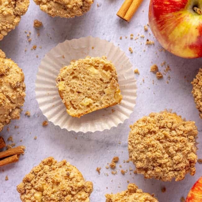 Apple cinnamon muffins recipe.
