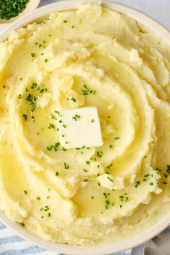 Homemade mashed potato recipe.