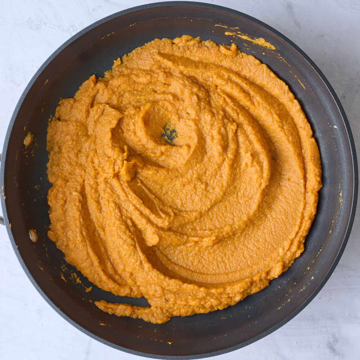 After cooking mixture until fragrant.