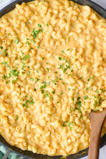 Pumpkin mac and cheese recipe.