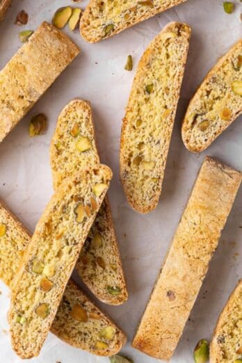 Pistachio biscotti recipe.