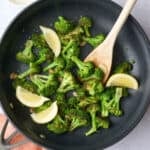 Easy sauteed broccoli recipe.