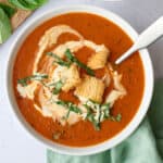 Easy tomato soup recipe.