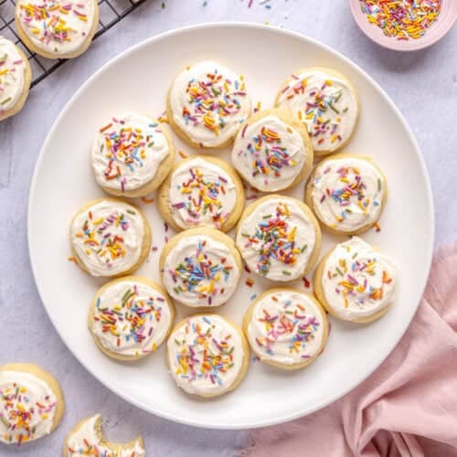 Homemade Lofthouse sugar cookies recipe.