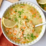 Easy pastina soup recipe.