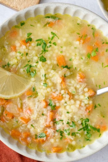 Easy pastina soup recipe.
