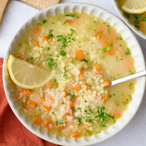 Easy pastina soup recipe.