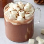 Vegan hot chocolate recipe.