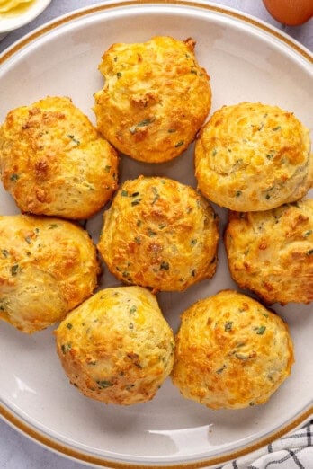 Fluffy homemade breakfast biscuit recipe.