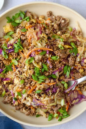 Best egg roll in a bowl recipe.