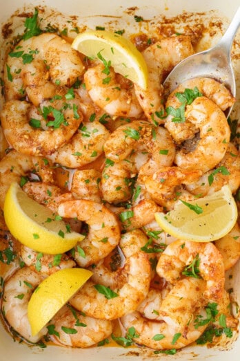 Baked shrimp recipe.
