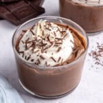 Boiled egg chocolate pudding recipe.
