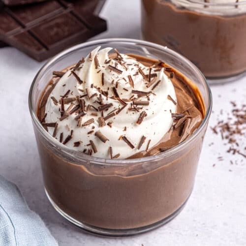 Boiled egg chocolate pudding recipe.