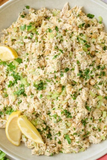 Chicken chickpea salad recipe.