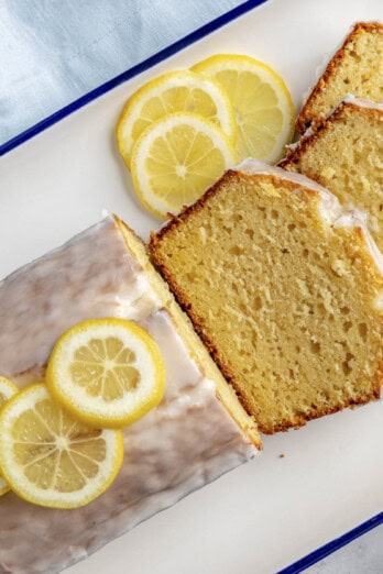Best lemon quick bread recipe with a sweet lemon glaze.