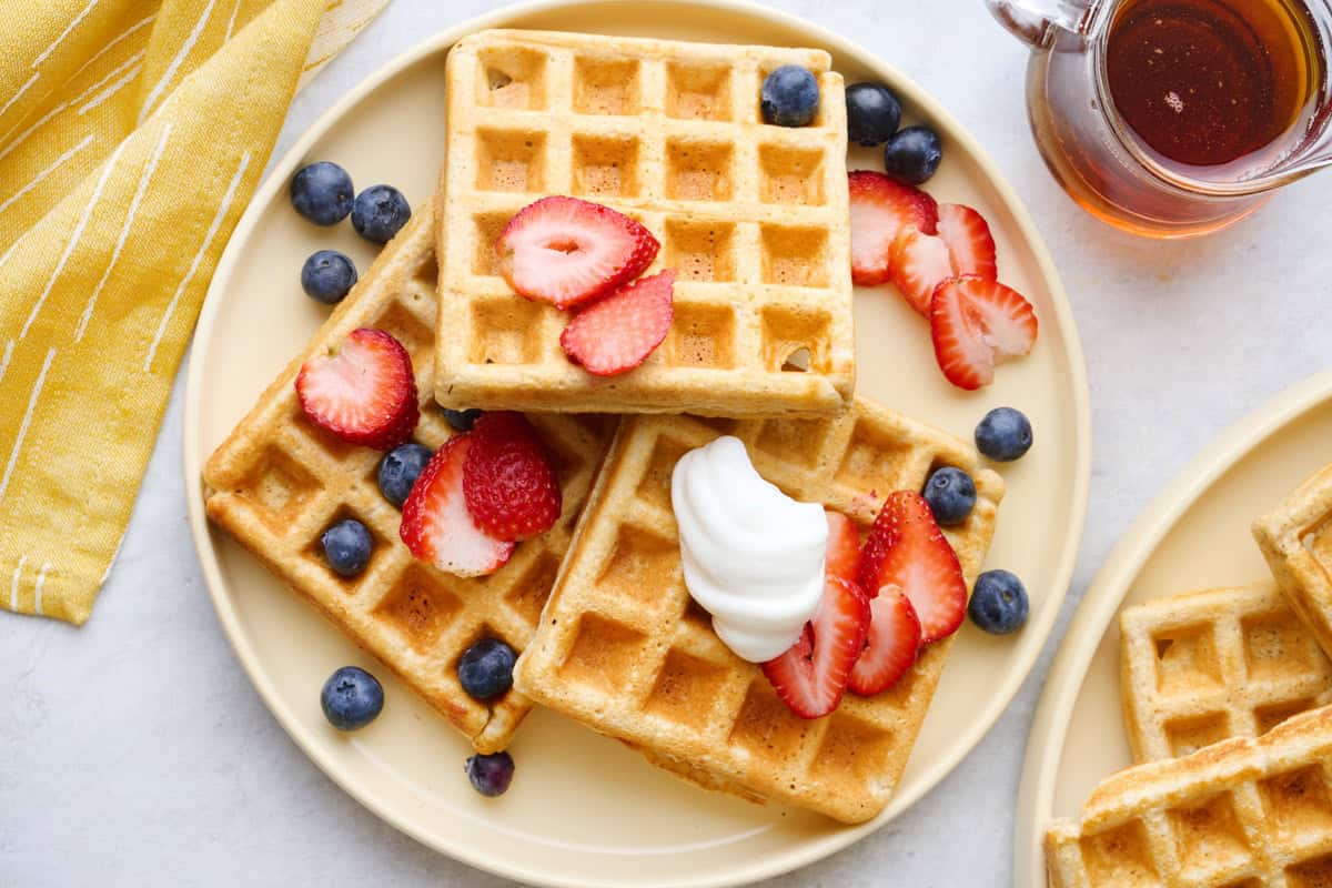 Best protein waffles recipe.