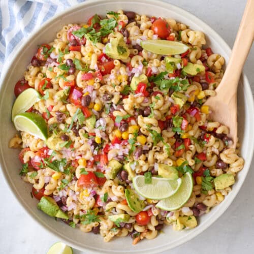 Bean pasta salad recipe.