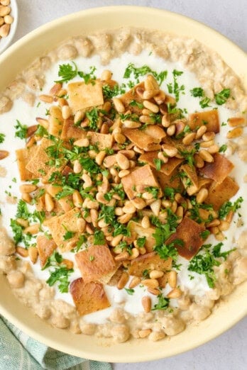 Best chickpea fatteh recipe.